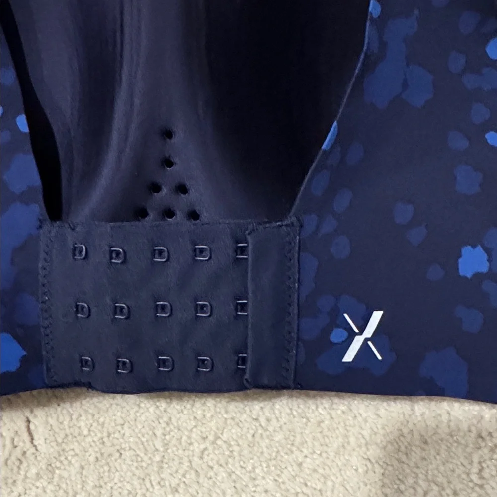 Knix Women's Catalyst Sports Bra Cobalt Blue Colour. S3 - Picture 3 of 6